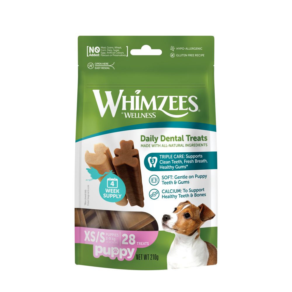 Whimzees Puppy XS/SMALL - 28 pack