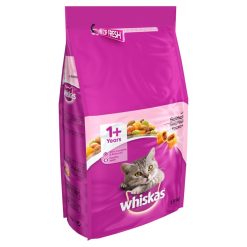Whiskas 1+ Complete Dry with Salmon 1.9kg - 1.9kg