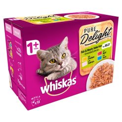 Whiskas 1+ Pd F&m 12pk - 85g