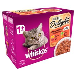 Whiskas 1+ Pd Meaty 12pk - 85g