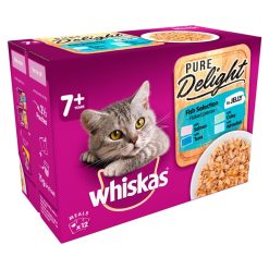 Whiskas 7+pd Fish 12pk - 85g