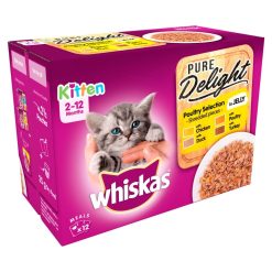 Whiskas Kit Pd Plt 12pk - 85g