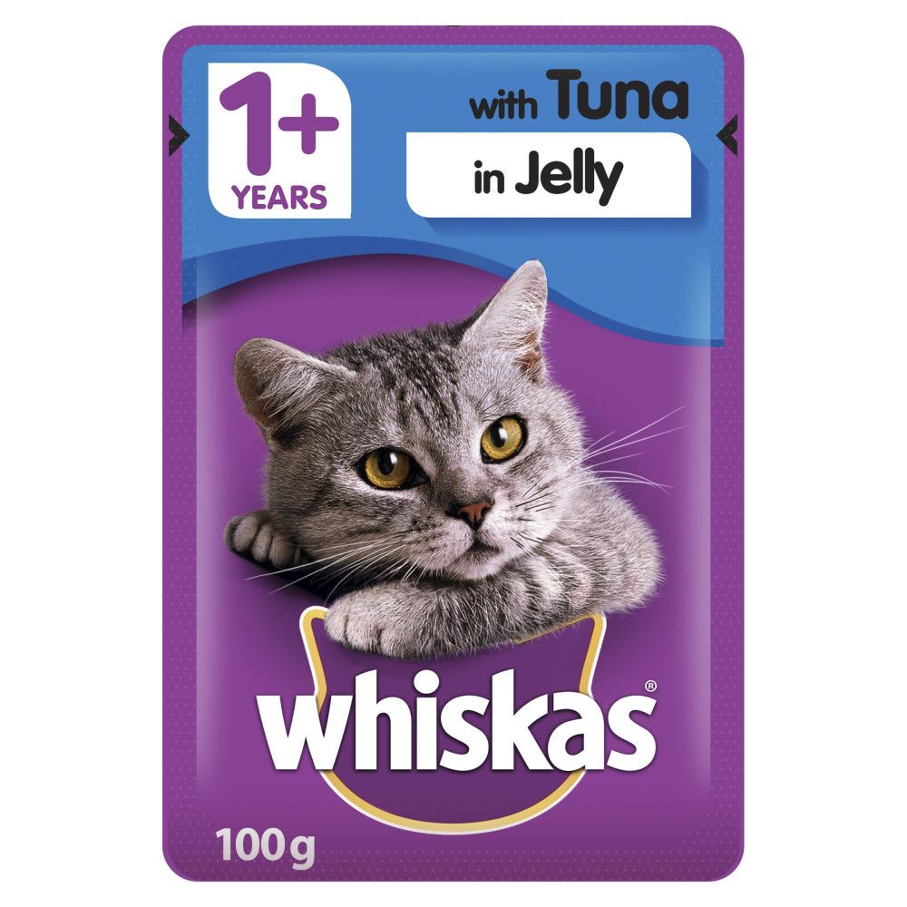 Buy Whiskas Pch Tuna - 100g, case of 24 | Save with Heart Pet Supplies |  Free Same Day Local Delivery