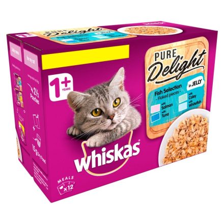 Whiskas Pd Fh £4.25 12pk - 85g