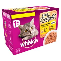 Whiskas Pd Pt £4.25 12pk - 85g