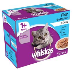 Whiskas Pouch Fishermans Selection - 100g
