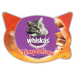 Whiskas Temptation Beef - 60g, case of 8
