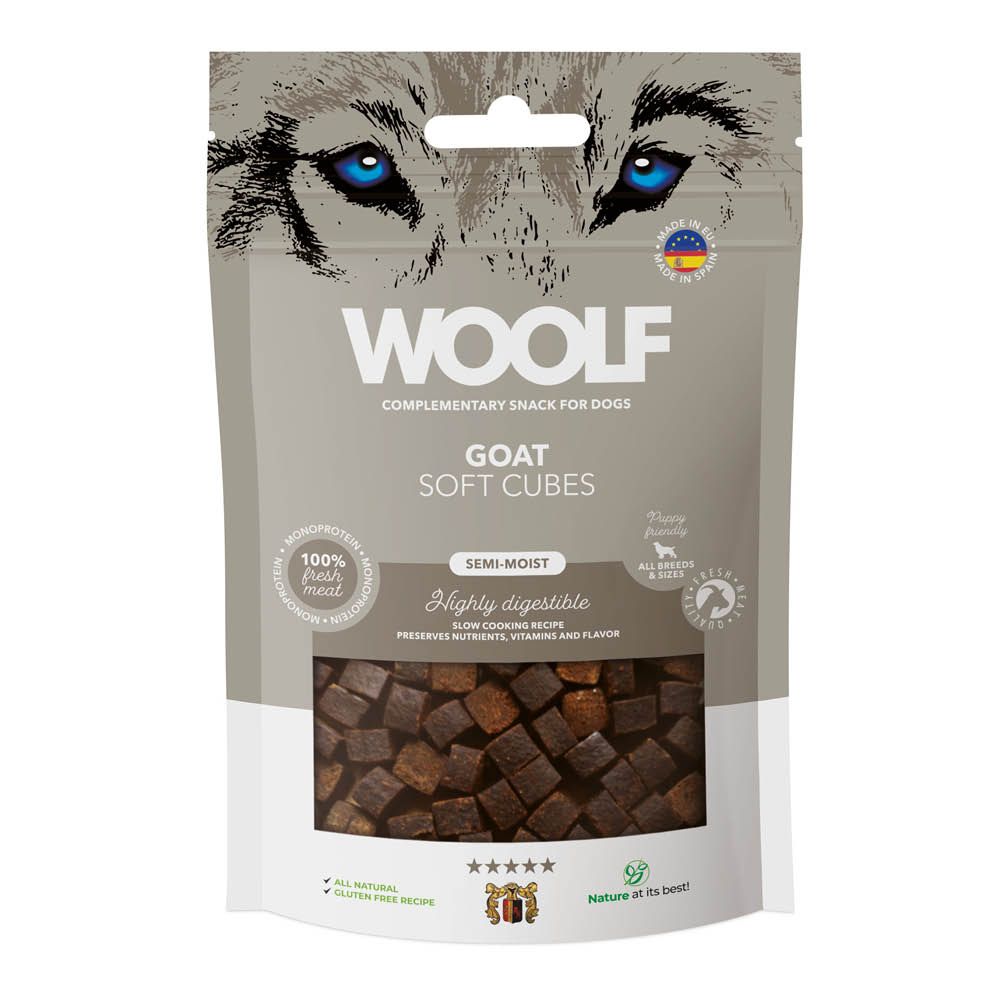 Woolf Soft Cubes Goat - 100g