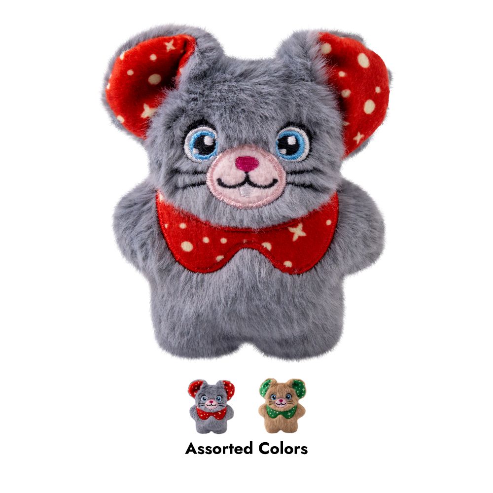 X KONG Holiday Cat Snuzzles Mouse