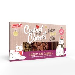 X ROSEWOOD Cupid & Comet Luxury Cat Canapes
