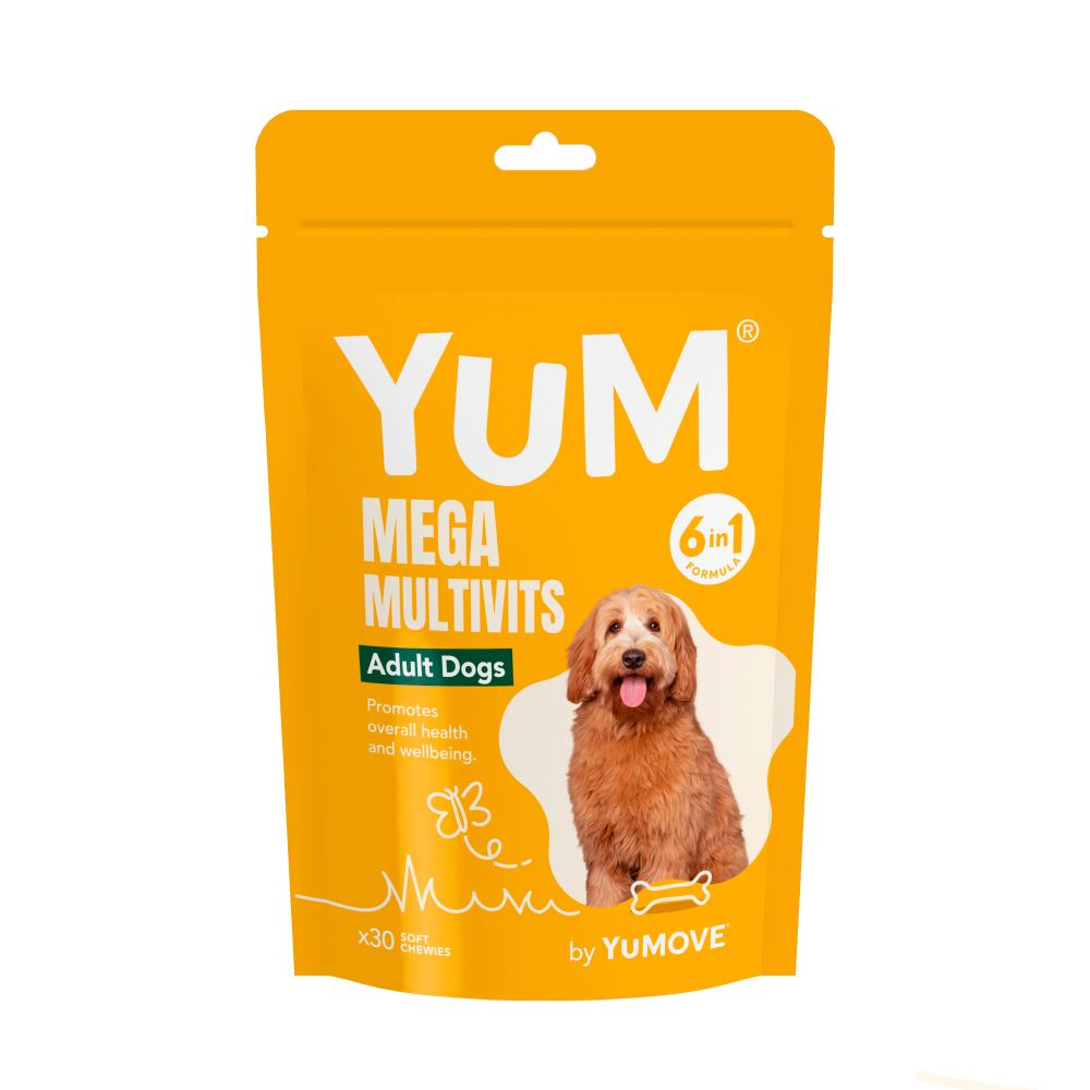 Yum Mega Multivits 6in1 Adult Dogs - 30s