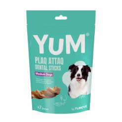 Yum Plaq Attaq Dental Sticks Medium - 7stks