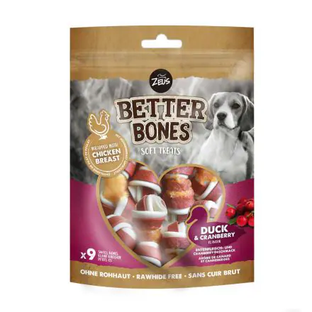 Zeus Bones Duck&Cranberry Chicken Wrap - 197g