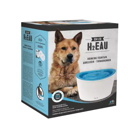 Zeus H2EAU Dog Fountain - 6 litres