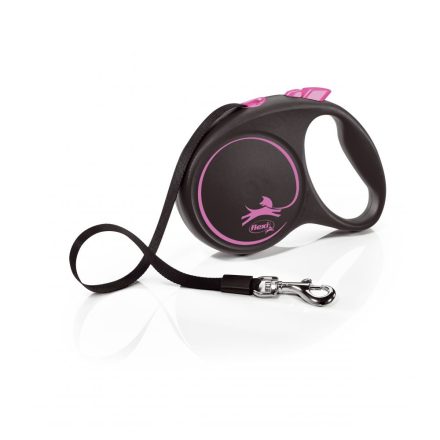 flexi Black Design L Tape 5 m, pink - Large