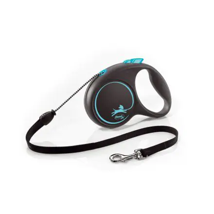 flexi Black Design M Cord 5m, blue - Medium