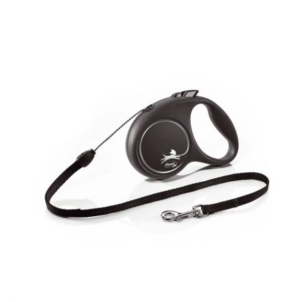 flexi Black Design S Cord 5m, black - Small