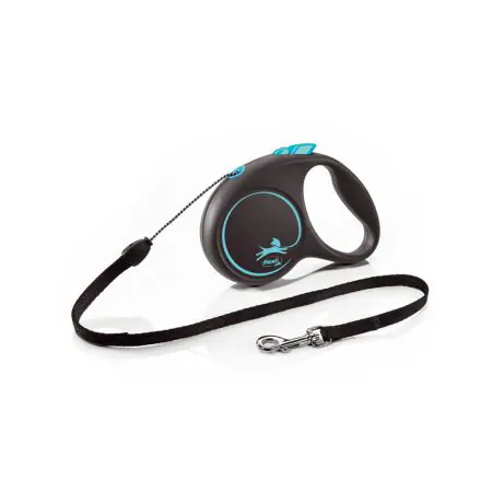 flexi Black Design S Cord 5m, blue - Small