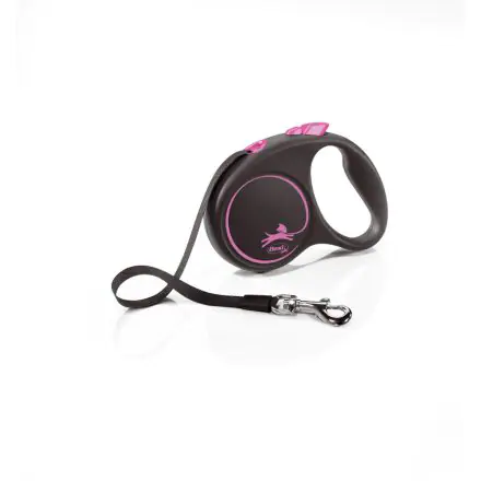 flexi Black Design S Tape 5m, pink - Small