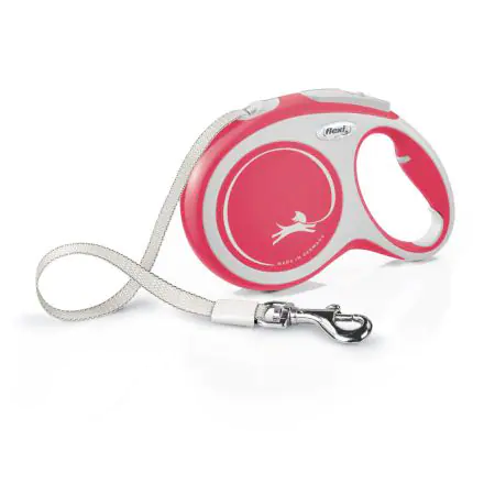 flexi New Comfort L Tape 8 m, red - Large