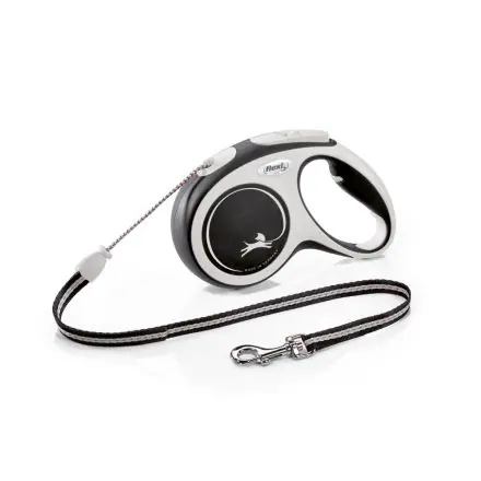 flexi New Comfort M Cord 5 m, black - Medium