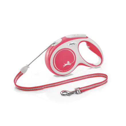 flexi New Comfort M Cord 5 m, red - Medium