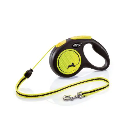 flexi New Neon M Cord 5 m, neon yellow - Medium