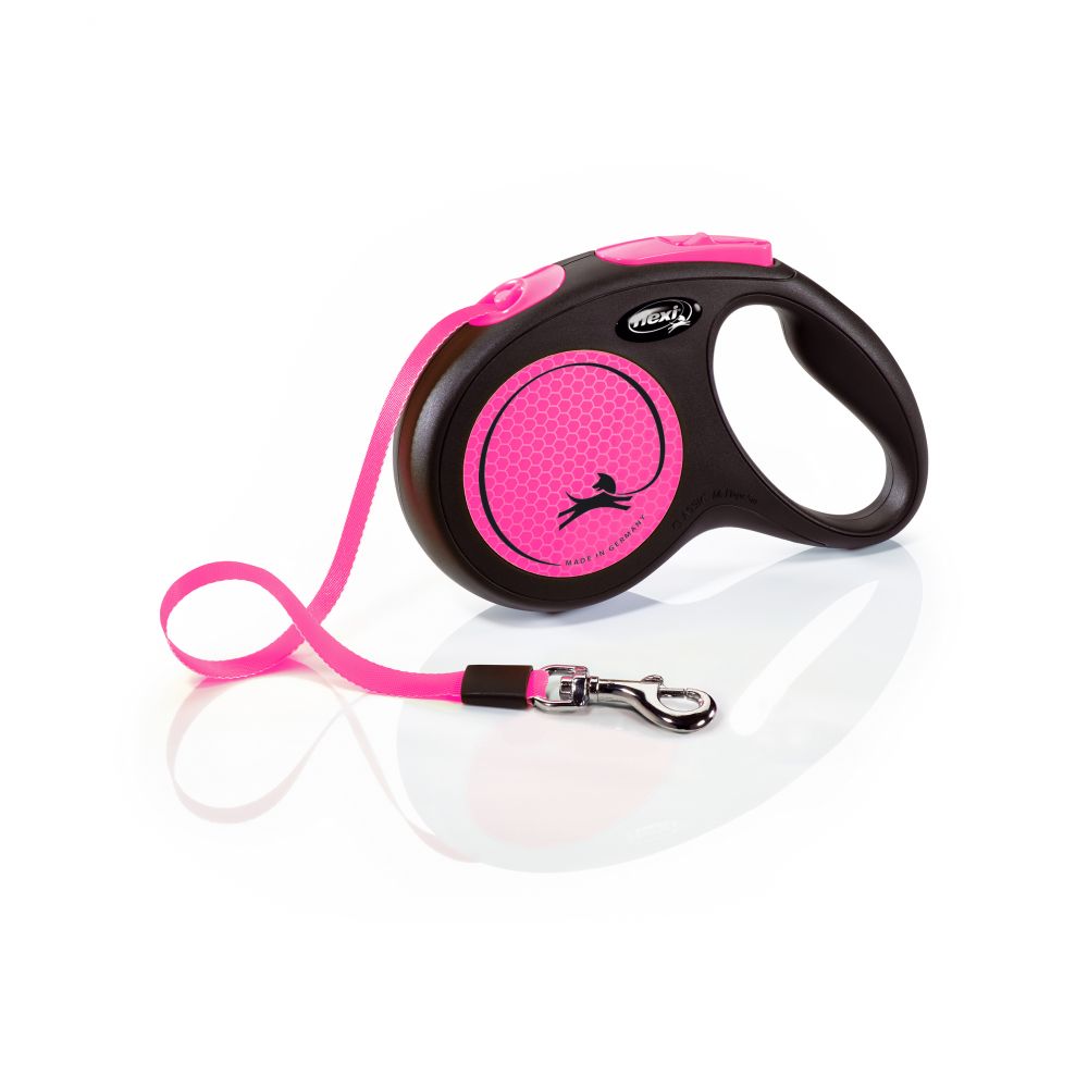 Buy flexi New Neon M Tape 5 m neon pink Medium Save with Heart Pet Supplies Free Same Day Local Delivery
